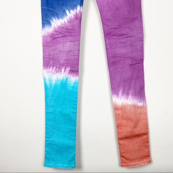 AMERICAN EAGLE NWOT Young Money Tie Dye Jeans - Picture 5 of 12